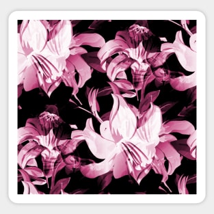 Pink Floral Sticker
